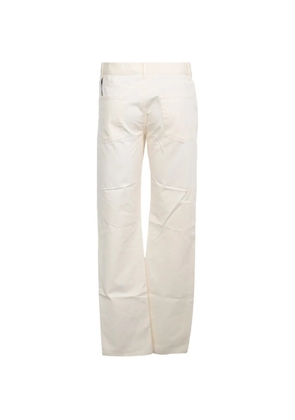 Loro Piana Pre-Owned slim-fit straight-leg jeans - White