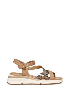 Geox elowynne crossover-strap sandals - Brown