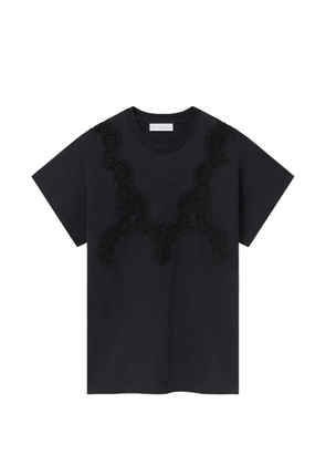 Stella McCartney lace-detail T-shirt - Black