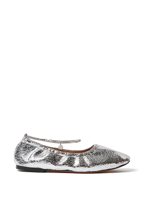 Stella McCartney chain-link ballet flats - Silver