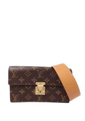 Louis Vuitton Pre-Owned GM S-lock Belt Monogram-pattern belt bag - Brown