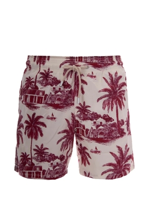 MC2 Saint Barth Toile de Jouy print swim shorts - Neutrals
