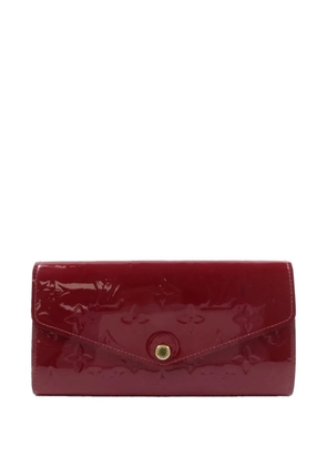 Louis Vuitton Pre-Owned Monogram Vernis wallet - Red