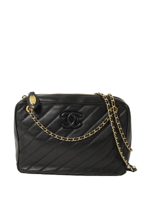CHANEL Pre-Owned chain-strap shoulder bag - Black