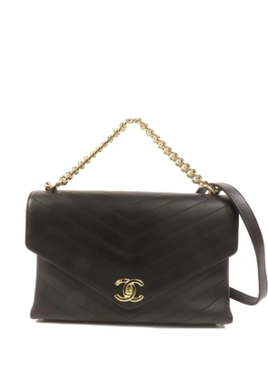 CHANEL Pre-Owned CC turn-lock shoulder bag - Black