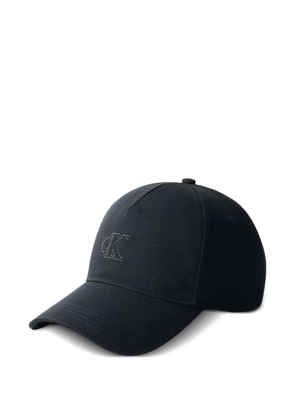 Calvin Klein logo-embroidered baseball cap - Black