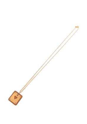 Hermès Pre-Owned As De Coeur heart-pendant necklace - Gold