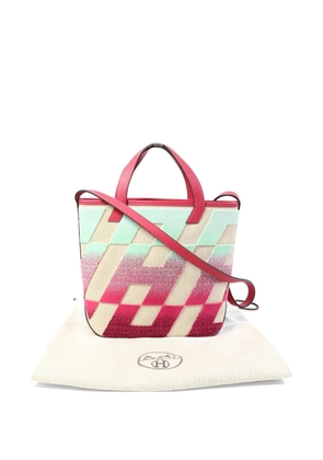 Hermès Pre-Owned Cabas H En Biais 27 tote bag - Neutrals