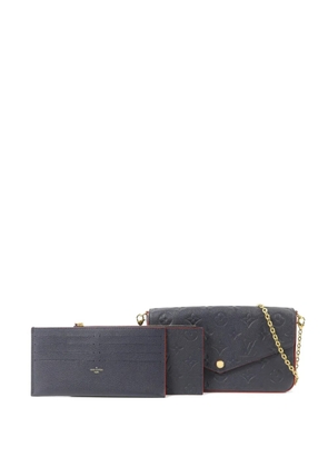 Louis Vuitton Pre-Owned Monogram Empreinte Pochette Felicie shoulder bag - Blue