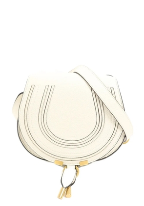 Chloé Pre-Owned small Marcie leather shoulder bag - Neutrals