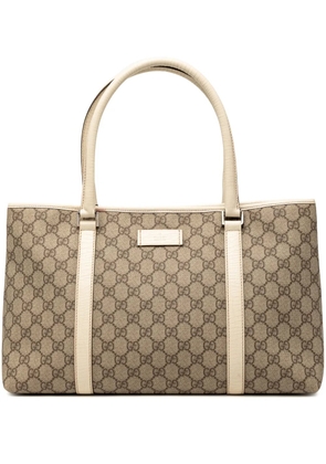 Gucci Pre-Owned 2000-2015 GG Supreme Joy tote bag - White