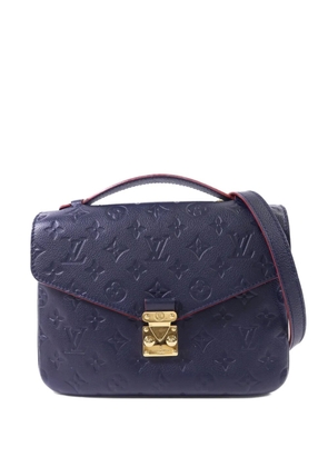 Louis Vuitton Pre-Owned Monogram Empreinte Pochette Metis shoulder bag - Blue