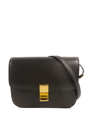 Celine Pre-Owned leather messenger bag - Black
