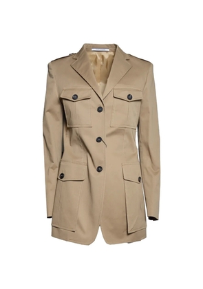 Tagliatore multi-pocket epaulette jacket - Neutrals