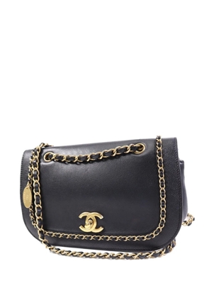CHANEL Pre-Owned CC turn-lock chain shoulder bag - Black