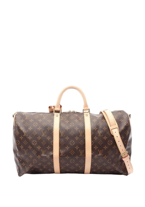 Louis Vuitton Pre-Owned 2003 Monogram Keepall Bandouliere 50 travel bag - Brown