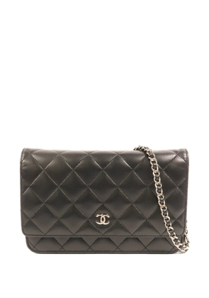 CHANEL Pre-Owned CC quilted cross body bag - Black