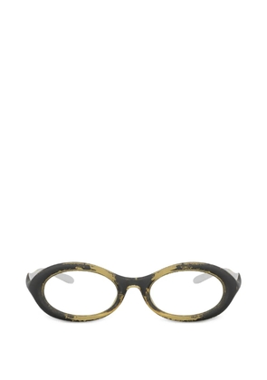 Diesel oval-frame glasses - Black