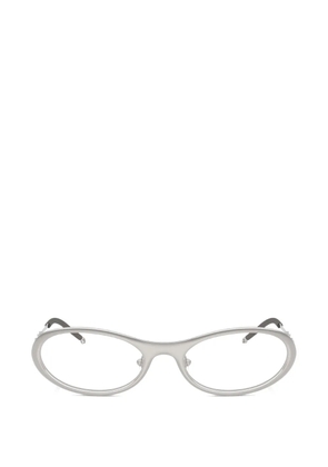 Diesel oval-frame glasses - Silver