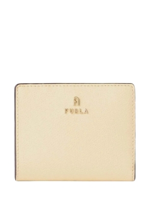 Furla S Camelia grained-leather wallet - Neutrals