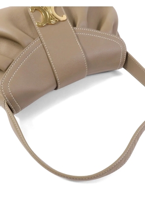 Celine Pre-Owned medium Polly Triomphe shoulder bag - Neutrals