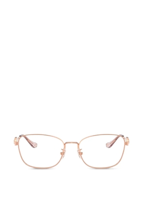 Coach Horse and Carriage square-frame glasses - Gold