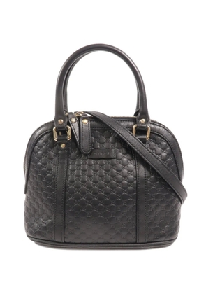 Gucci Pre-Owned mini Dome Microguccissima tote bag - Black