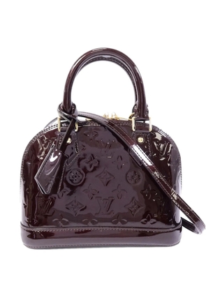 Louis Vuitton Pre-Owned Monogram Vernis Alma BB shoulder bag - Red