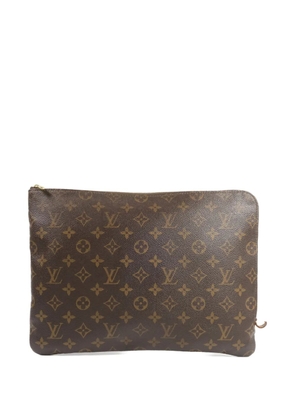 Louis Vuitton Pre-Owned PM Etui Voyage Monogram clutch bag - Brown