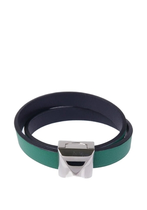 Hermès Pre-Owned Medor Infini Double Tour bracelet - Green