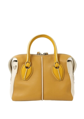 Tod's Vintage leather tote bag - Yellow