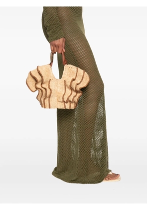 ZIMMERMANN small Goldentime tote bag - Neutrals