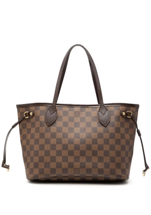 Louis Vuitton Pre-Owned 2008 Damier Ebene Neverfull PM tote bag - Brown