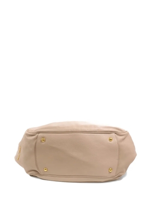 Miu Miu Pre-Owned Vitello Lux leather tote bag - Neutrals