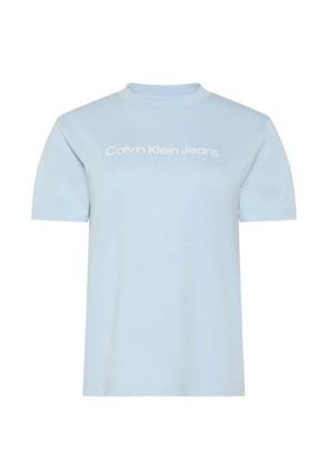 Calvin Klein logo-print T-shirt - Blue