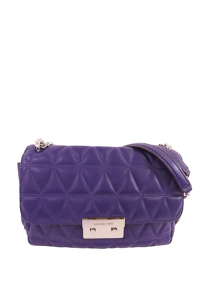 Michael Kors Vintage Sloan quilted chain shoulder bag - Purple