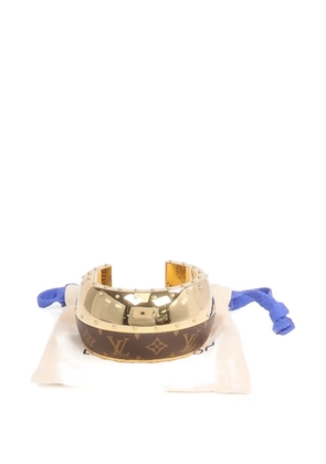 Louis Vuitton Pre-Owned Wild LV cuff - Gold