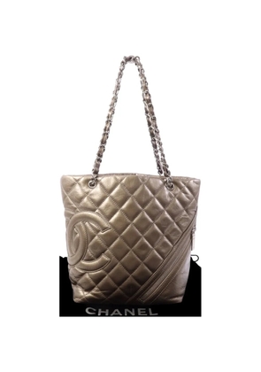 CHANEL Pre-Owned Cambon CC shoulder bag - Brown