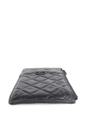 CHANEL Pre-Owned quilted wallet - Black