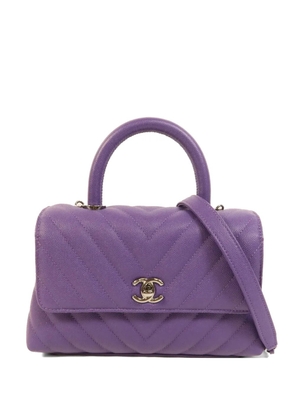 CHANEL Pre-Owned Coco Handle tote bag - Purple