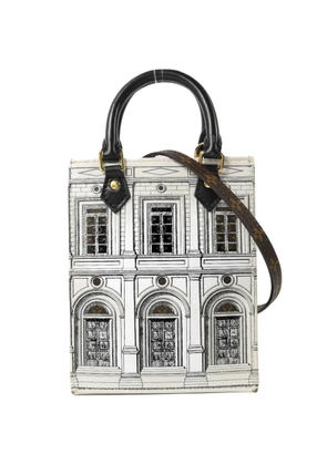 Louis Vuitton Pre-Owned x Fornasetti Architettura Petite Sac Plat tote bag - White