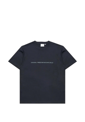 Gramicci Stonemasters logo-print T-shirt - Black