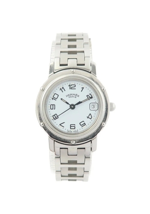 Hermès Pre-Owned Clipper 24mm watch - White