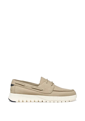 Geox Flextride lace fastening boat shoes - Neutrals