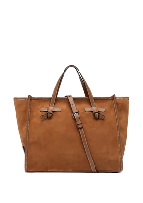MARCELLA CLUB Marcella knotted tote bag - Brown