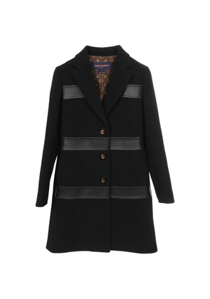 Louis Vuitton Pre-Owned 2010s Chester buttoned coat - Black