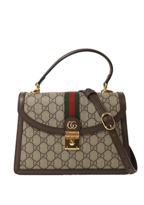 Gucci Pre-Owned GG Web shoulder bag - Neutrals