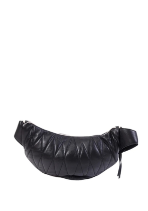 Miu Miu Pre-Owned Rider matelassé belt bag - Black