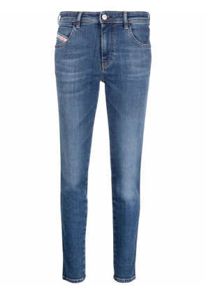 Diesel mid-rise Babhila skinny jeans - Blue