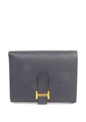 Hermès Pre-Owned Bearn Compact wallet - Blue